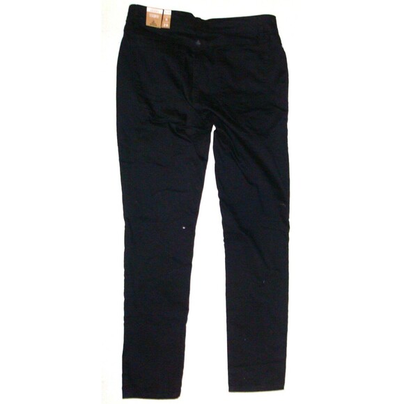 New NWT Womens 8 Tall Prana Kayla Jeans Denim Black Out Stretch 29 X 36 Dark - Picture 4 of 5